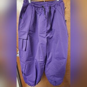 Vibrant Purple Unisex Snowpants
